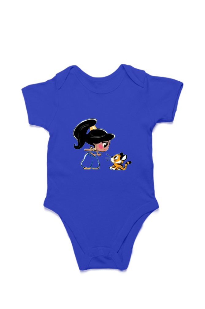 "Jasmine and Shere Khan" Romper for Babies